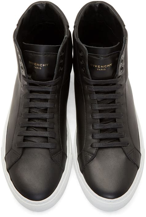 givenchy black casual shoes men|givenchy high top sneakers men's.